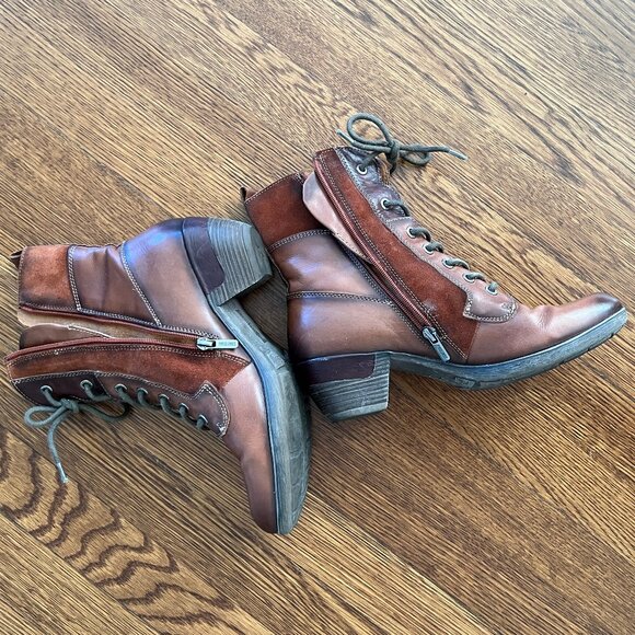 The Perfect Pair of Pikolinos Booties w Side Zip - 40 EU/9 US - AS NEW - Rare - Picture 3 of 13